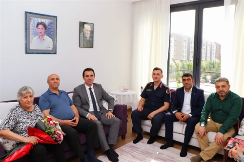 Sancaktepe Kaymakamı Ahmet Karakaya, Aile Ziyaretlerine Devam Ediyor