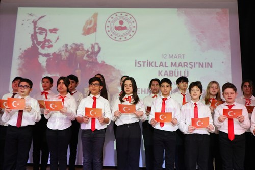  Sancaktepe’de, İstiklal Marşı'nın Kabulünün 102. Yıl Dönümü ve Mehmet Akif Ersoy'u Anma Günü Anlamlı Bir Programla Kutlandı